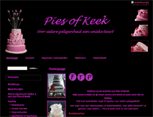 Tablet Screenshot of piesofkeek.com